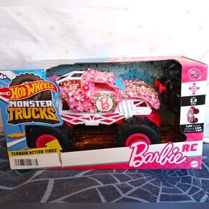 Barbie RC Monster Truck Hot Wheels
